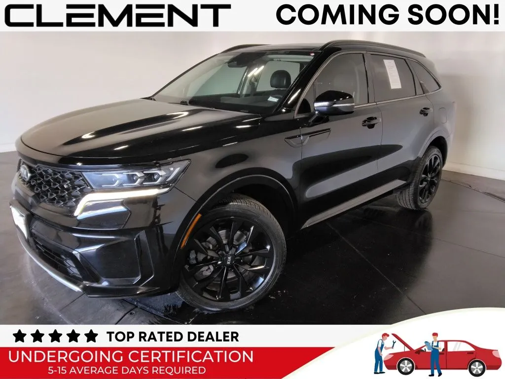 Black 2021 Kia Sorento SX for sale in St. Charles, MO