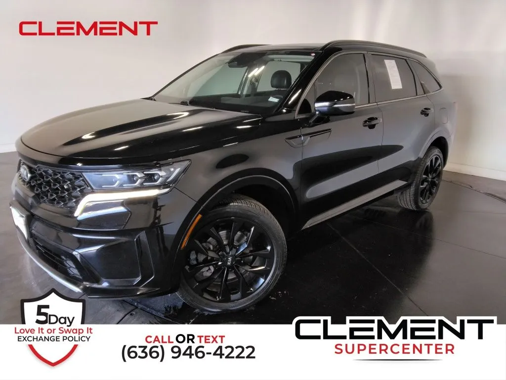 Black 2021 Kia Sorento SX for sale in St. Charles, MO