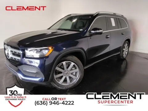 Blue 2022 Mercedes-Benz GLS 450 for sale in St. Charles, MO
