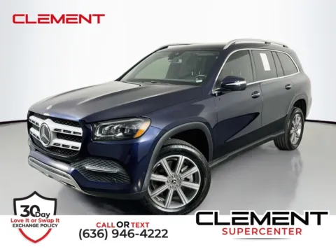 Blue 2022 Mercedes-Benz GLS 450 for sale in St. Charles, MO