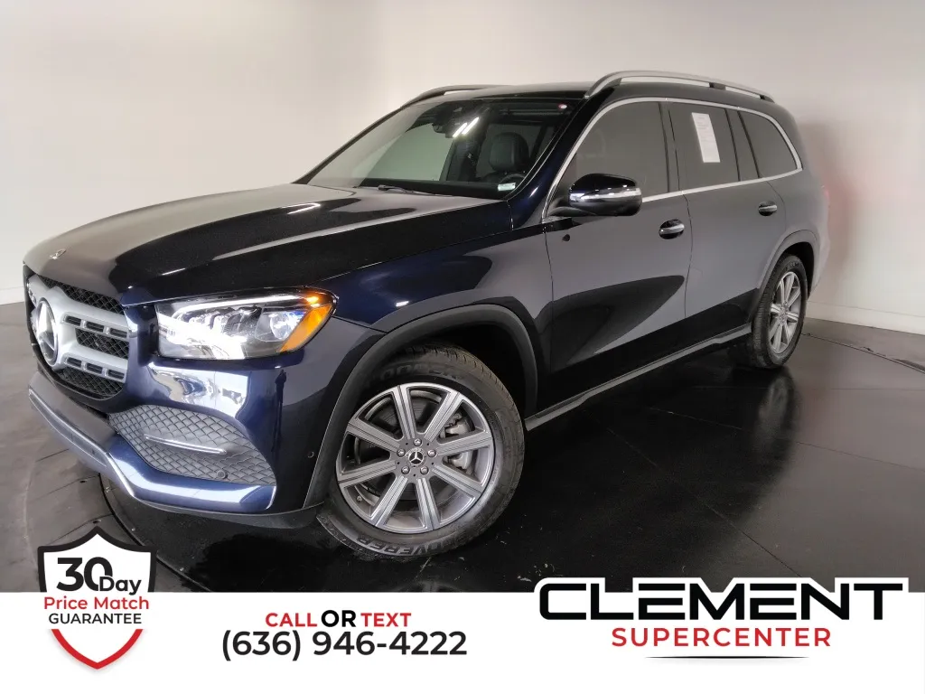 Blue 2022 Mercedes-Benz GLS 450 for sale in St. Charles, MO