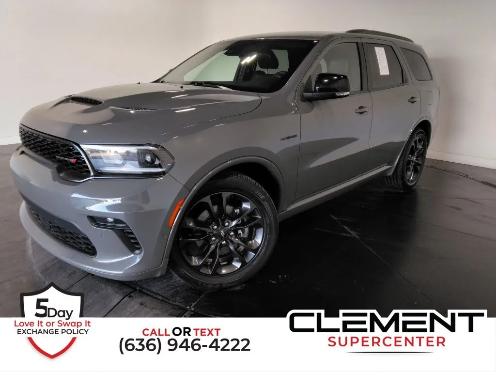 Gray 2021 Dodge Durango R/T for sale in St. Charles, MO