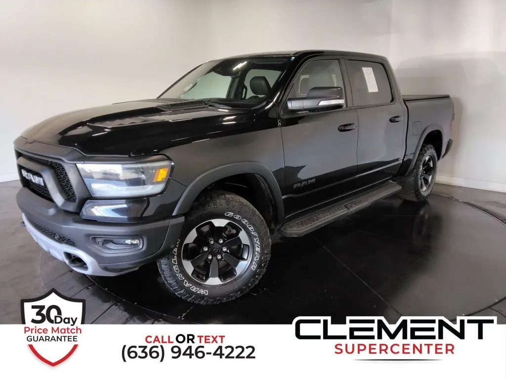 Black 2022 Ram 1500 Rebel for sale in St. Charles, MO