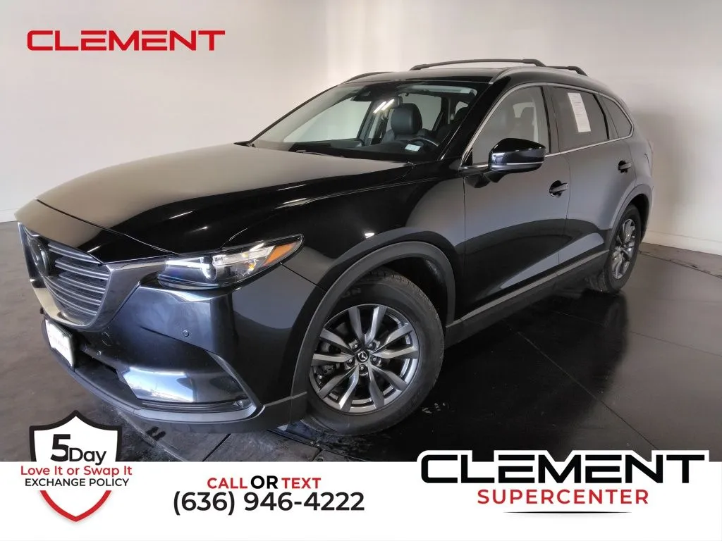 Black 2022 Mazda CX-9 Touring for sale in St. Charles, MO