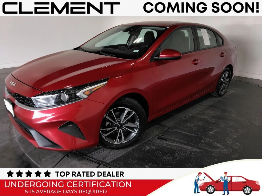 Red 2023 Kia Forte LXS for sale in St. Charles, MO