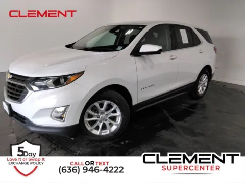 White 2020 Chevrolet Equinox LT for sale in St. Charles, MO