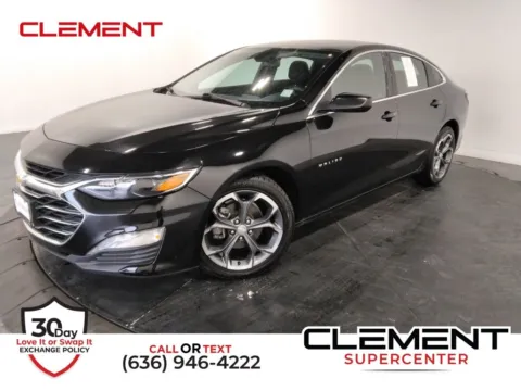 Black 2022 Chevrolet Malibu LT for sale in St. Charles, MO