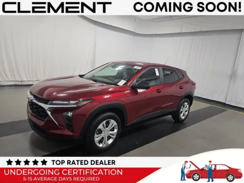 Red 2025 Chevrolet Trax LS for sale in St. Charles, MO