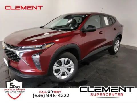 Red 2025 Chevrolet Trax LS for sale in St. Charles, MO