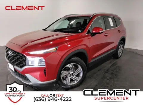 Red 2023 Hyundai Santa Fe SEL for sale in St. Charles, MO