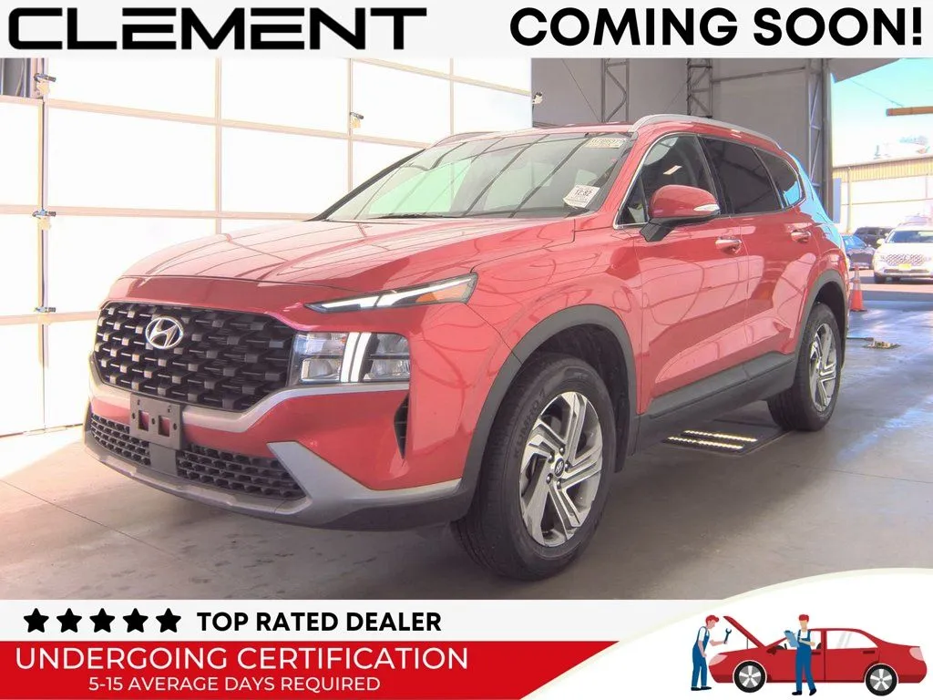 Red 2023 Hyundai Santa Fe SEL for sale in St. Charles, MO