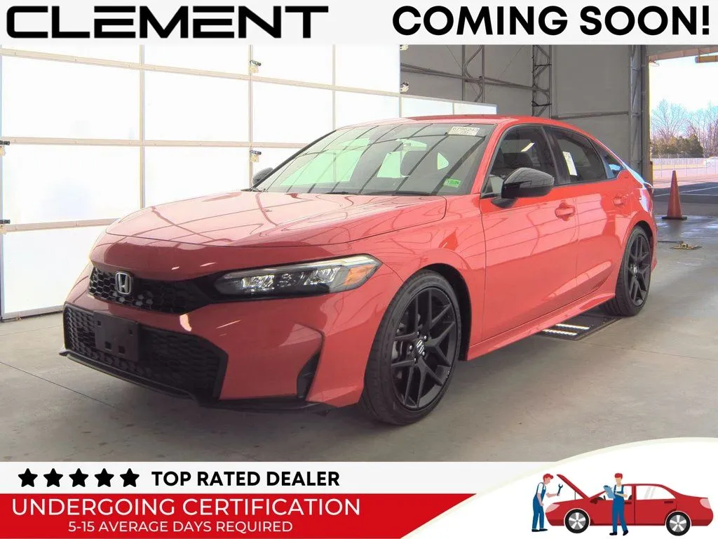 Red 2025 Honda Civic Sport for sale in St. Charles, MO