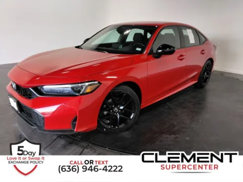 Red 2025 Honda Civic Sport for sale in St. Charles, MO