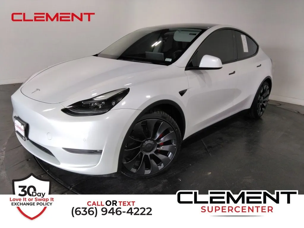 White 2022 Tesla Model Y Performance for sale in St. Charles, MO