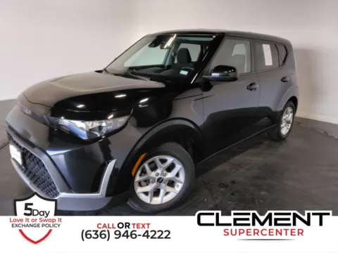 Black 2023 Kia Soul LX for sale in St. Charles, MO