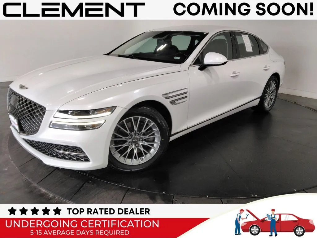 White 2023 Genesis G80 2.5T for sale in St. Charles, MO