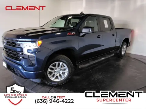 Blue 2023 Chevrolet Silverado 1500 RST for sale in St. Charles, MO