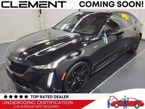 Black 2021 Cadillac CT5 V-Series for sale in St. Charles, MO