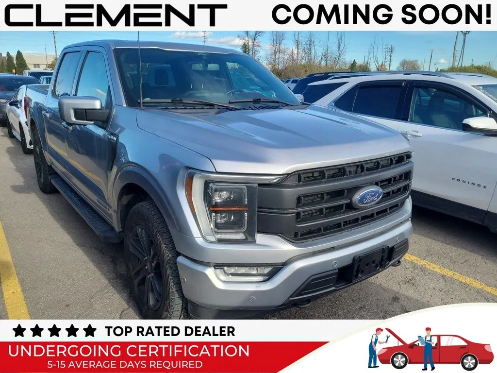Silver 2021 Ford F-150 Lariat for sale in St. Charles, MO