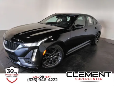 Black 2022 Cadillac CT5 Sport for sale in St. Charles, MO