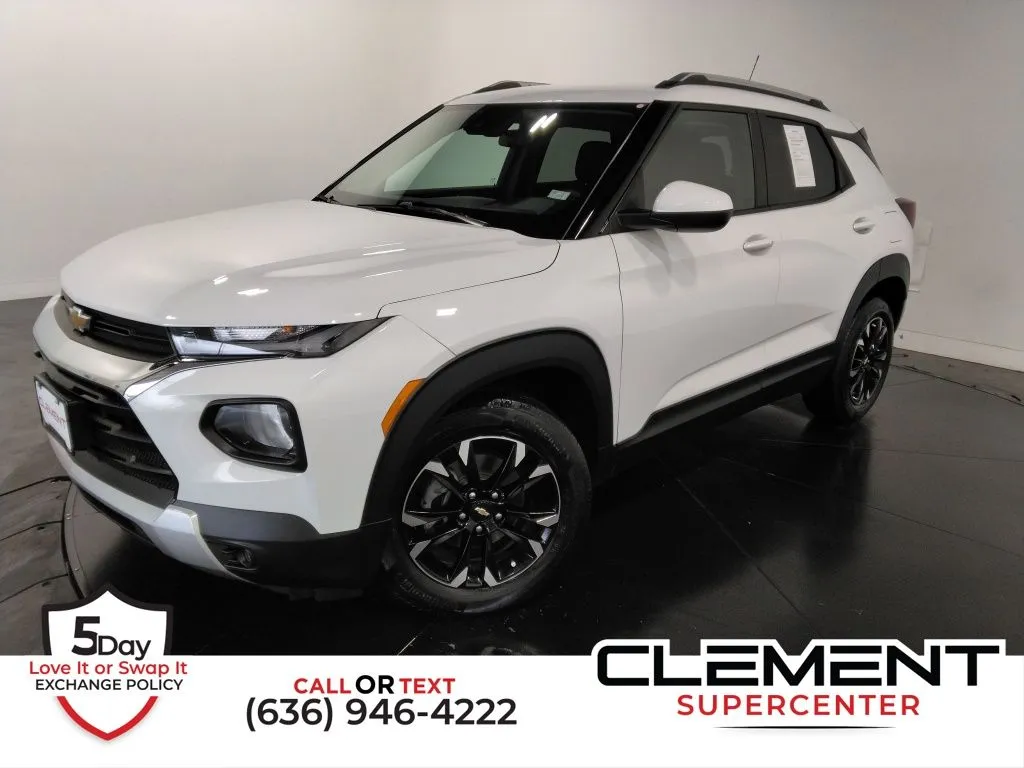 White 2023 Chevrolet TrailBlazer LT for sale in St. Charles, MO