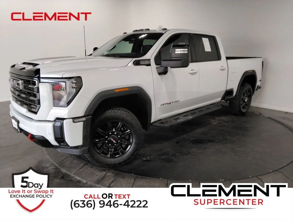 White 2025 GMC Sierra 2500HD AT4 for sale in St. Charles, MO