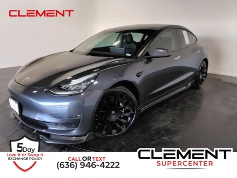 Gray 2018 Tesla Model 3 Long Range for sale in St. Charles, MO