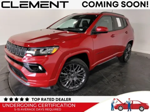 Red 2022 Jeep Compass Limited for sale in St. Charles, MO