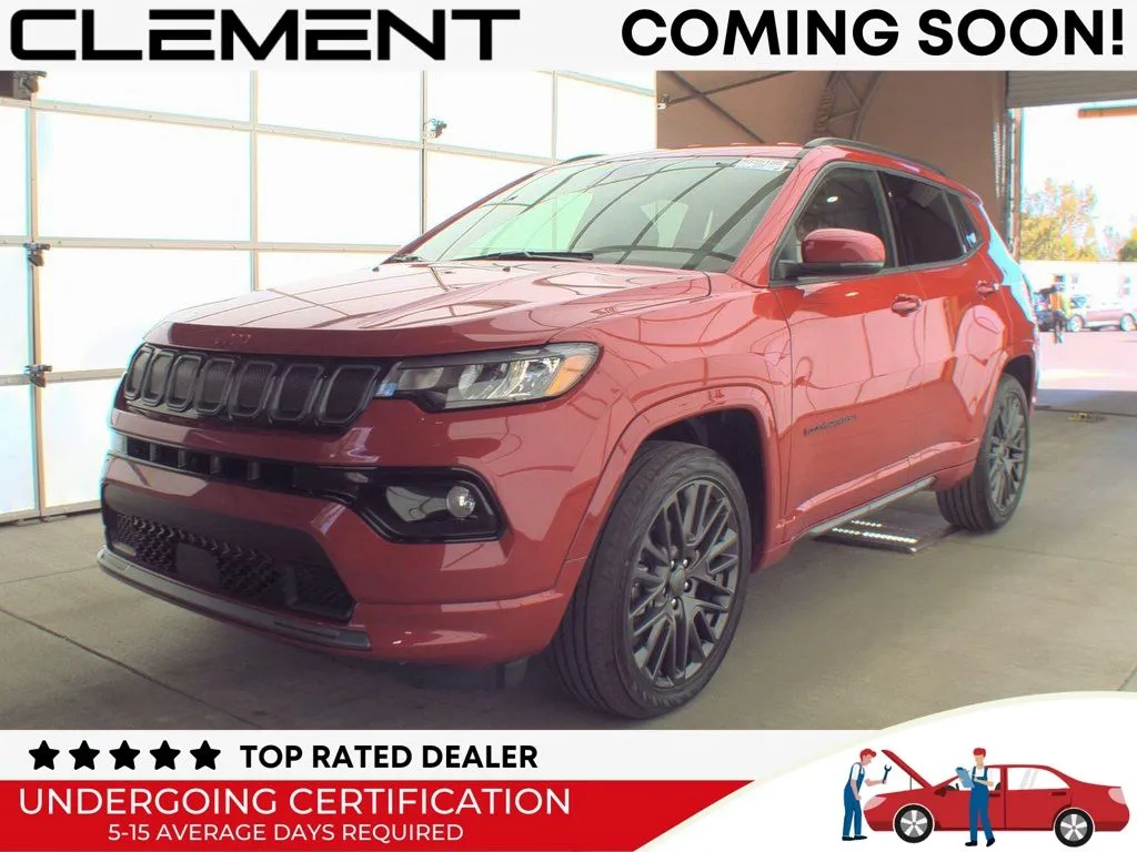 Red 2022 Jeep Compass Red Edition for sale in St. Charles, MO