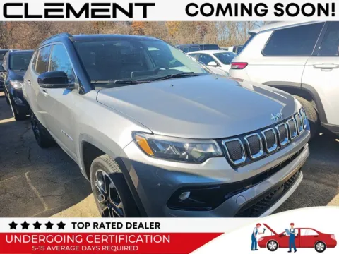 Silver 2022 Jeep Compass Limited for sale in St. Charles, MO
