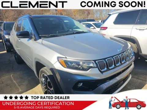 Silver 2022 Jeep Compass Limited for sale in St. Charles, MO
