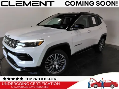 White 2022 Jeep Compass Limited for sale in St. Charles, MO