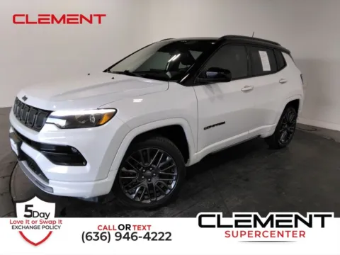 White 2022 Jeep Compass High Altitude for sale in St. Charles, MO