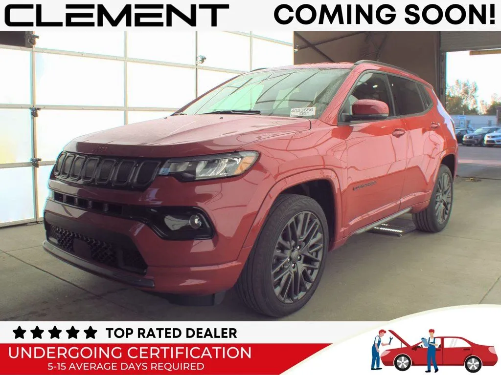 Red 2022 Jeep Compass Red Edition for sale in St. Charles, MO