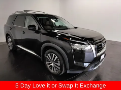 Another view of 2022 Nissan Pathfinder Platinum for sale in St. Charles, MO at Clement Supercenter