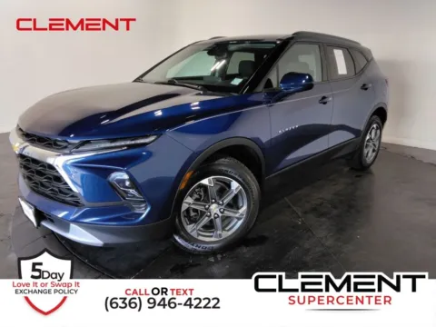 Blue 2023 Chevrolet Blazer LT for sale in St. Charles, MO