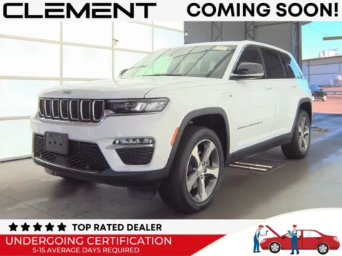 White 2023 Jeep Grand Cherokee 4xe for sale in St. Charles, MO