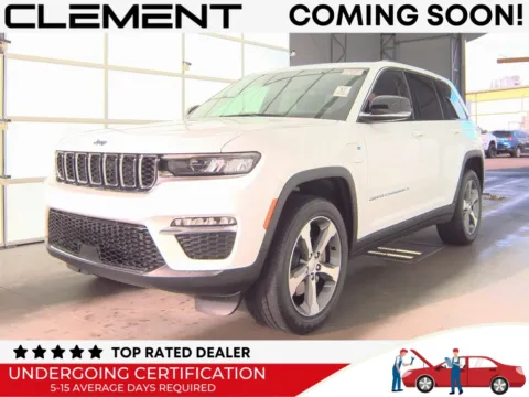White 2023 Jeep Grand Cherokee 4xe for sale in St. Charles, MO