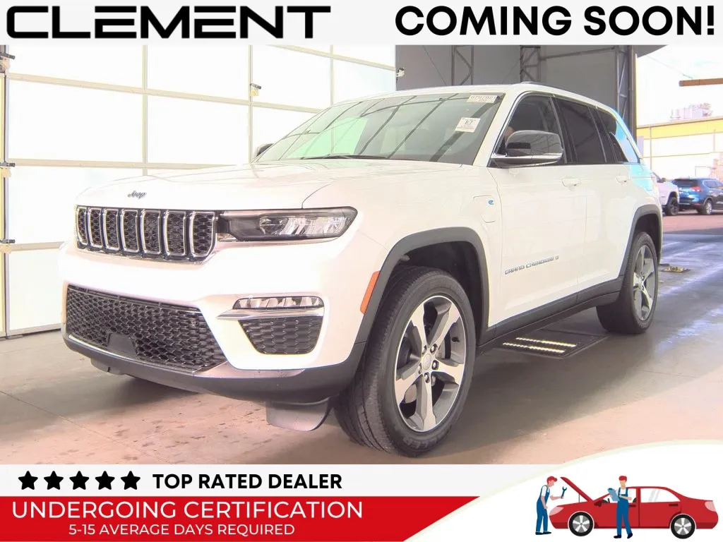 White 2023 Jeep Grand Cherokee 4xe for sale in St. Charles, MO
