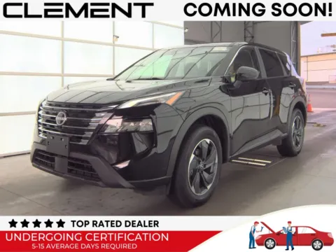 Black 2024 Nissan Rogue SV for sale in St. Charles, MO