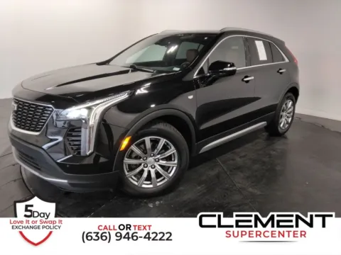 Black 2021 Cadillac XT4 Premium Luxury for sale in St. Charles, MO