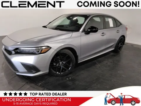 Silver 2022 Honda Civic Sport for sale in St. Charles, MO