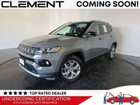 Gray 2022 Jeep Compass Limited for sale in St. Charles, MO