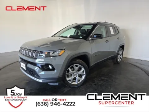 Gray 2022 Jeep Compass Limited for sale in St. Charles, MO