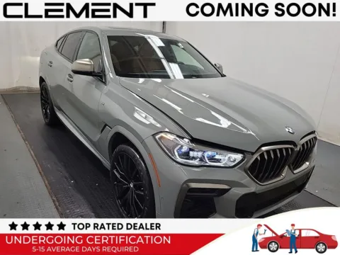 Gray 2022 BMW X6 M50i for sale in St. Charles, MO