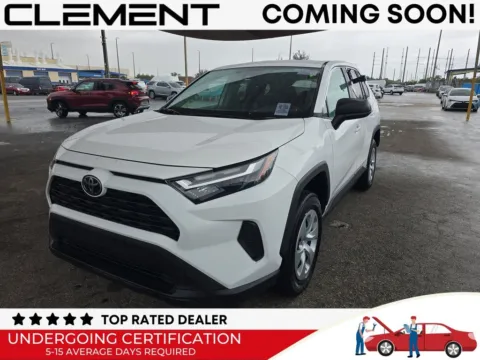 White 2023 Toyota RAV4 LE for sale in St. Charles, MO