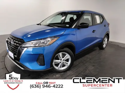Blue 2024 Nissan Kicks S for sale in St. Charles, MO