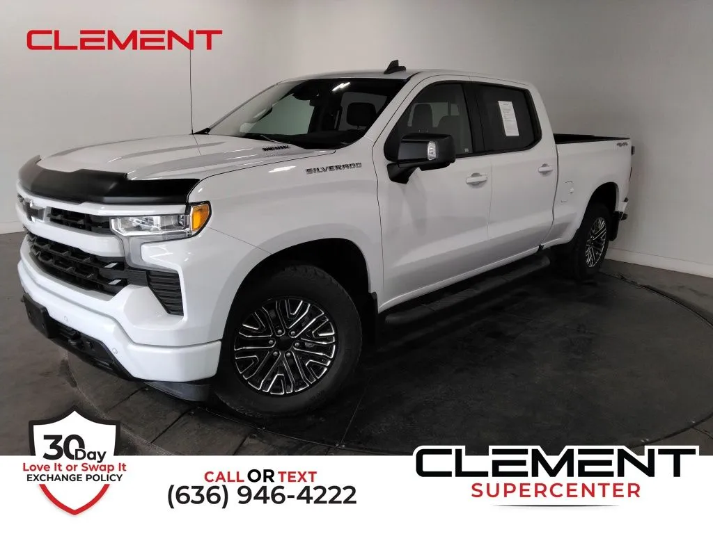 White 2024 Chevrolet Silverado 1500 RST for sale in St. Charles, MO