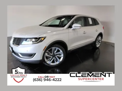 White 2018 Lincoln MKX Reserve for sale in St. Charles, MO
