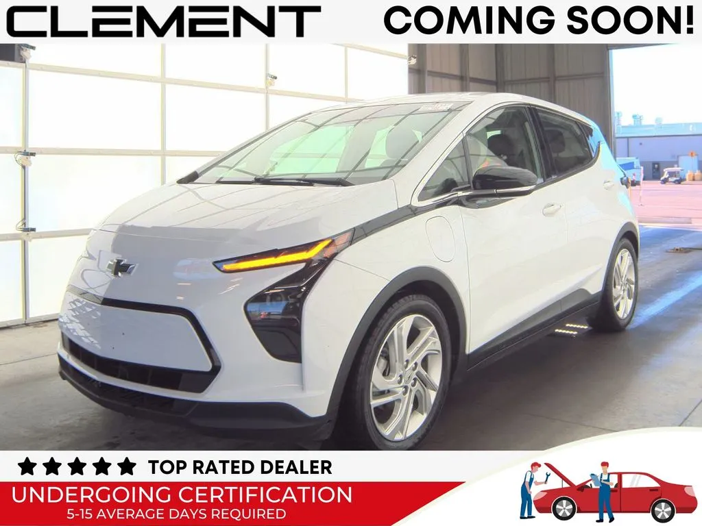 White 2023 Chevrolet Bolt EV 1LT for sale in St. Charles, MO